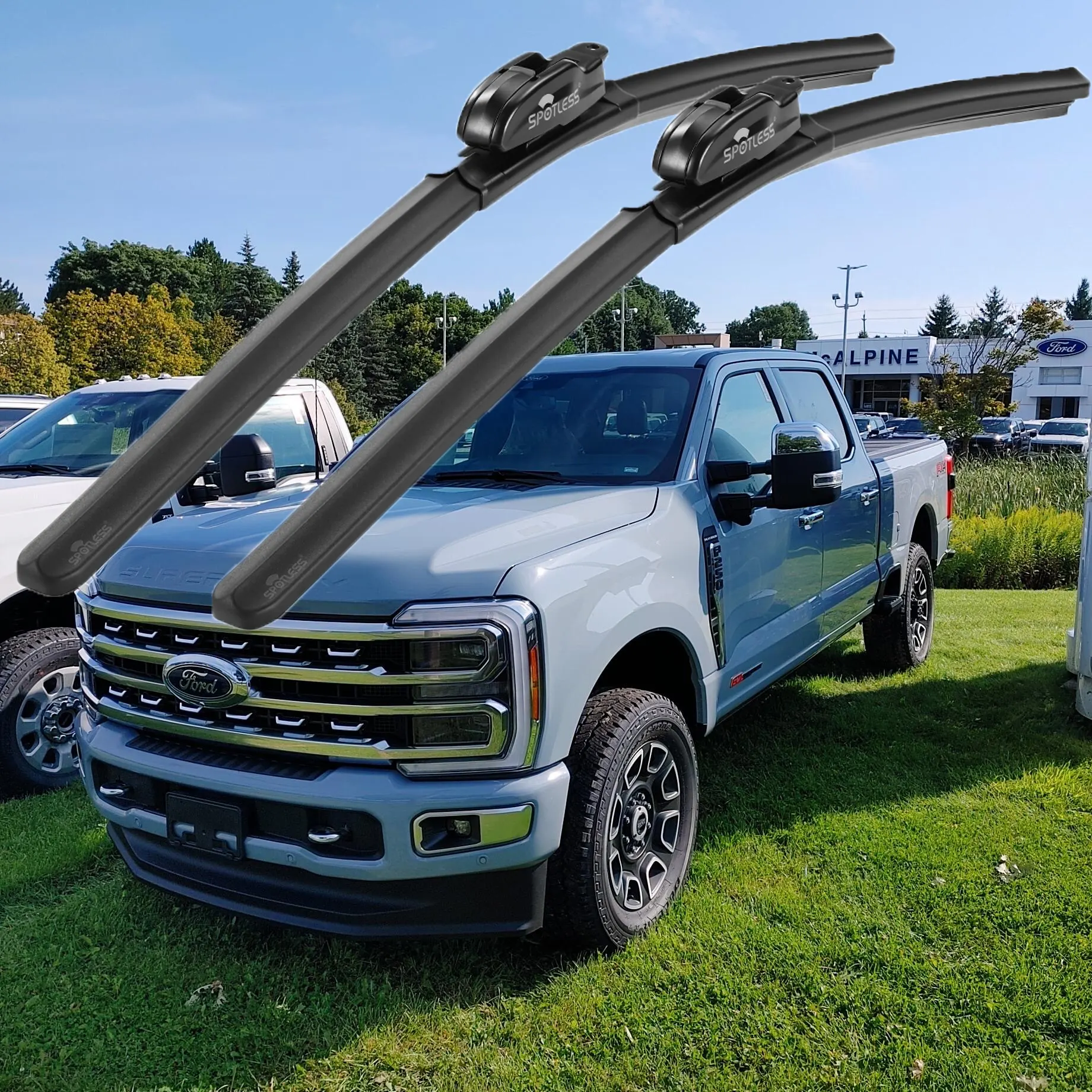 Jak zmienić ostrza wycieraczki na ciężarówkach Ford F-Series (modele 2015-2025)?