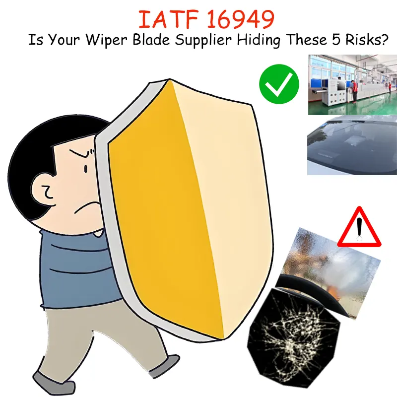 IATF 16949: Czy Twój dostawca piór wycieraczek ukrywa tych 5 zagrożeń?
