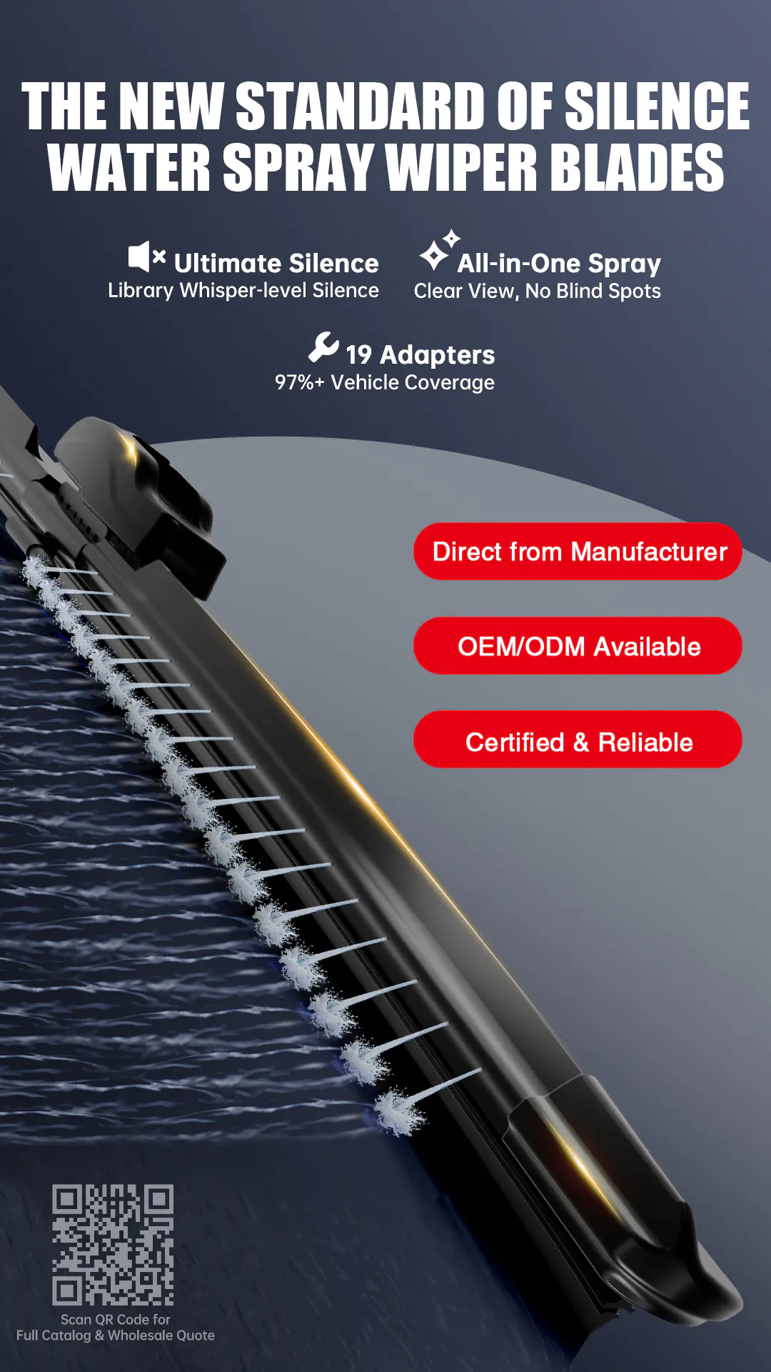 Technologia wycieraczek z folią natryskową: cichy i trwały wybór dla dystrybutorów