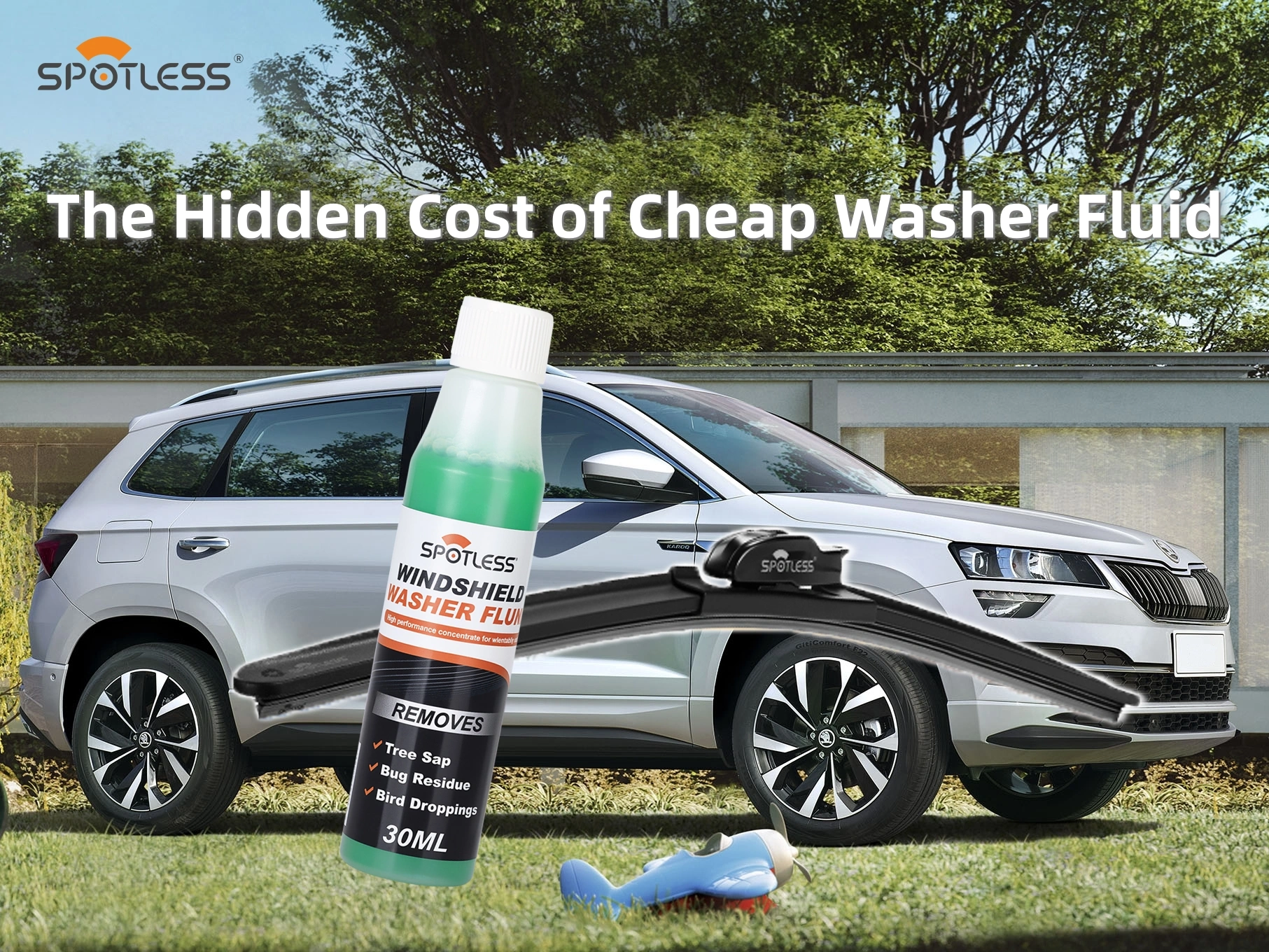 Jak pH wpływa na trwałość pióra wycieraczki: ukryty koszt taniego płynu do spryskiwaczy